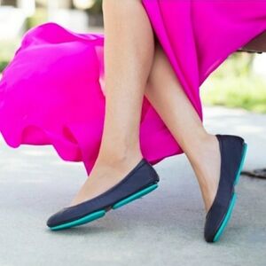 Tieks California Navy Blue Women's Flats